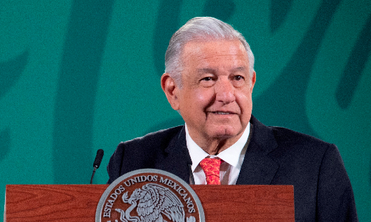 Andrés Manuel López Obrador durante una rueda de prensa este 20 de octubre. Foto: EFE