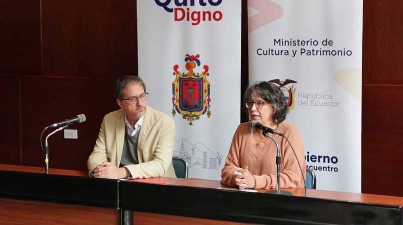 El Ministerio de Cultura y Patrimonio da paso al Municipio de Quito en la organización de la Feria Internacional del Libro de Quito (FIL). Foto: Cortesía