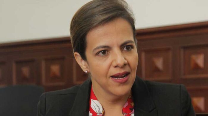 María Paula Romo refutó al exministro del Interior de Rafael Correa, quien lanzó acusaciones en su contra. Foto: Archivo / EL COMERCIO