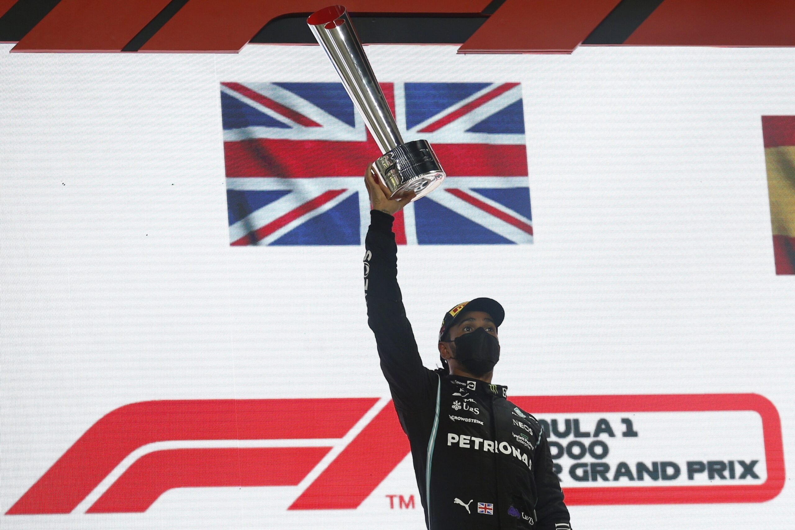 Lewis Hamilton fue el más rápido en el Gran Premio de Catar. Foto: EFE