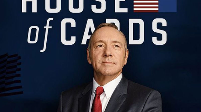 El actor Kevin Spacey fue removido de la serie 'House of Cards', tras las acusaciones de acoso sexual en su contra. Foto: Instagram Kevin Spacey