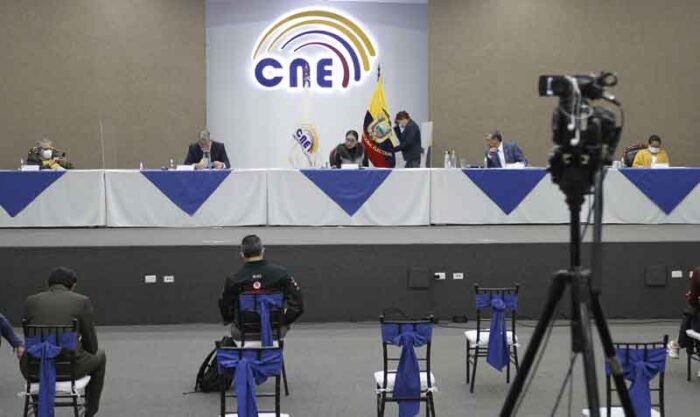 El 20 de noviembre del 2021 los integrantes del CNE cumplirán tres años en funciones. Foto: archivo / EL COMERCIO