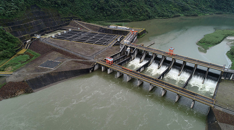El proyecto hidroeléctrico Coca Codo Sinclair le costó al país más de USD 2 700 millones. Foto: Patricio Terán / EL COMERCIO