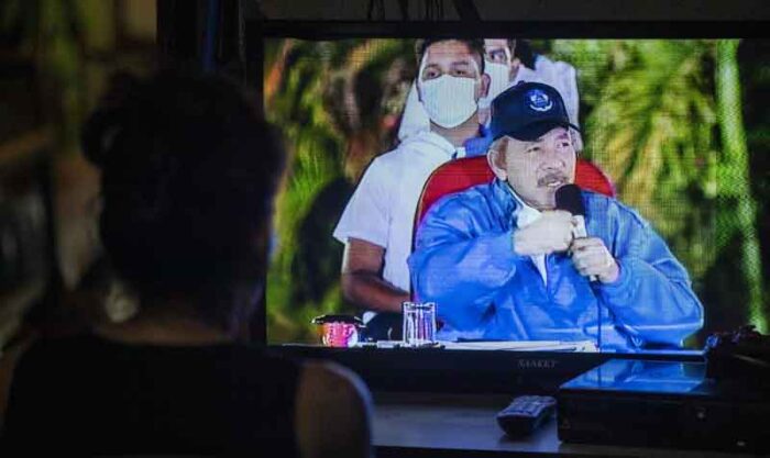 Daniel Ortega fue reelegido con el 75,87% de los votos en los comicios del 7 de noviembre del 2021. Foto: EFE