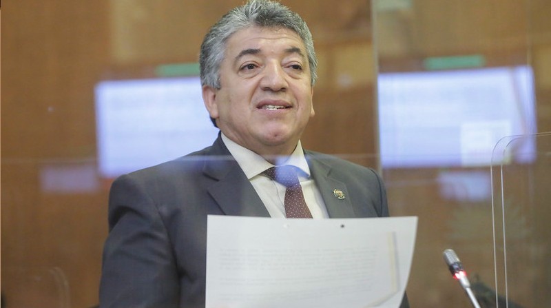 El pedido de destitución al asambleísta Eckenner Recalde (exID) llegó a debate en el Pleno este martes 30 de noviembre de 2021. Foto: Flickr / Asamblea Nacional del Ecuador