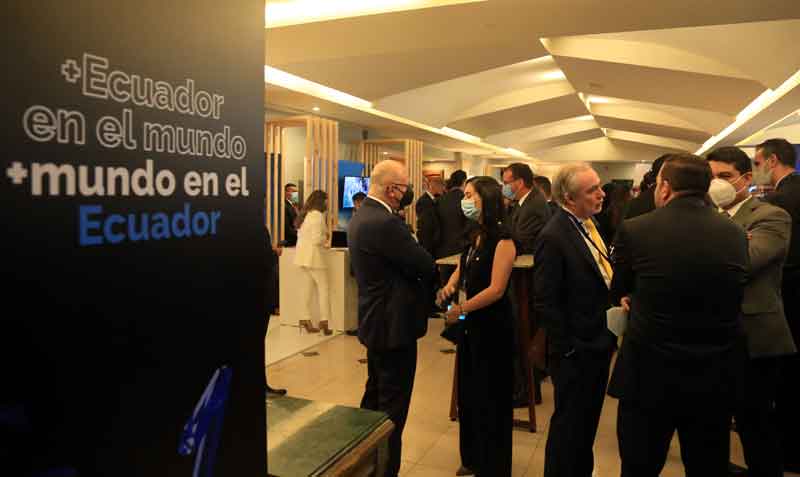 El foro Ecuador Open for Business se desarrolló durante dos días, en Quito. En ese espacio, el Gobierno presentó 50 proyectos al sector privado. Foto: Diego Pallero / EL COMERCIO