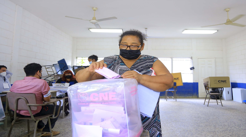 En Honduras se realizaron las elecciones presidenciales este domingo 28 de noviembre del 2021. Foto: EFE