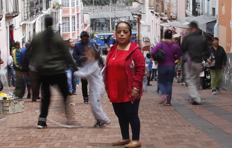 Fernanda Quiroz, representante de la Asociación Gente Pequeña Ecuador, organiza la pasarela inclusiva. Es una actividad por el Día Internacional de las Personas con Discapacidad. Foto archivo: EL COMERCIO
