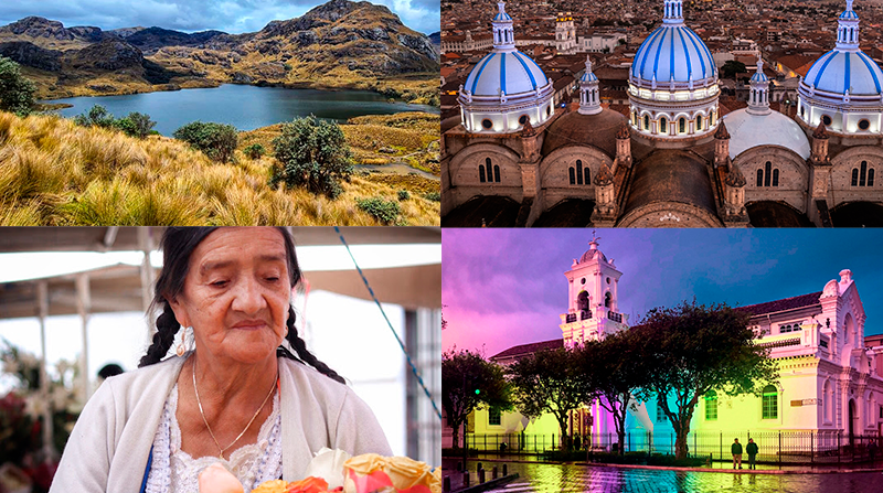 Cuenca celebra 101 años de independencia este miércoles 3 de noviembre del 2021. Fotos: Concursantes