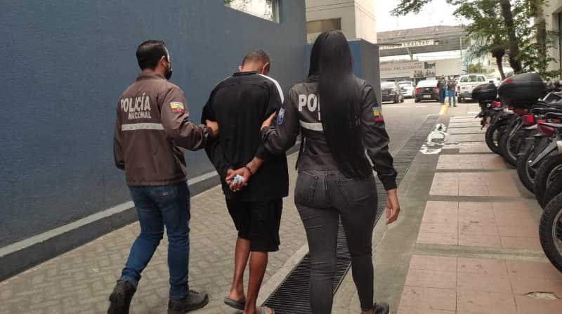 Alias ‘Pepín’ fue capturado en un allanamiento policial, es responsabilizado por la muerte de un niño de 11 años. Foto: Cortesía Policìa Nacional