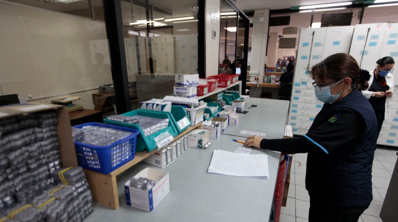 El HCAM invirtió USD 10,2 millones para la adquisición de medicamentos. Foto archivo: Patricio Terán/EL COMERCIO