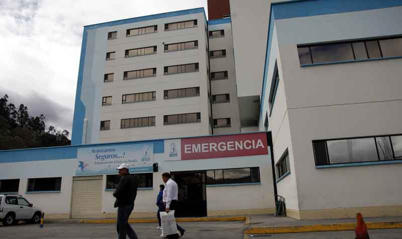 Tres pacientes están en el Hospital del Instituto Ecuatoriano de Seguridad Social (IESS) y dos en el General Ambato. Foto: archivo / EL COMERCIO
