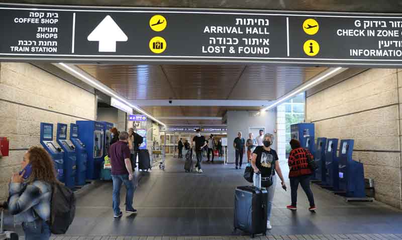El evento se mantiene programado pese a que Israel tiene cerradas las fronteras a turistas para contener la nueva variante de covid-19. Foto: EFE