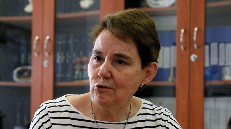 La ministra Vela dijo, además, que los sicariatos tienen una vinculación directa con el narcotráfico. Foto: Patricio Terán / EL COMERCIO