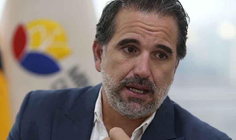 Gustavo Manrique, ministro del Ambiente Agua y Transición Ecológica. Foto: archivo / EL COMERCIO