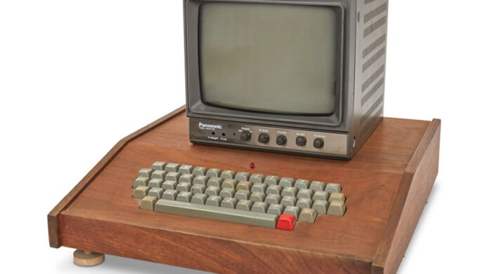 La unidad Apple-1 fue diseñada por Steve Wozniak. Foto: EFE