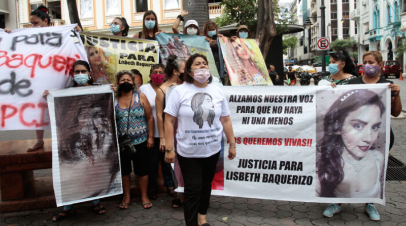 Un caso que conmocionó en Guayaquil fue el femicidio de Lisbeth Baquerizo, ocurrido el 21 de diciembre de 2020. Foto: EL COMERCIO