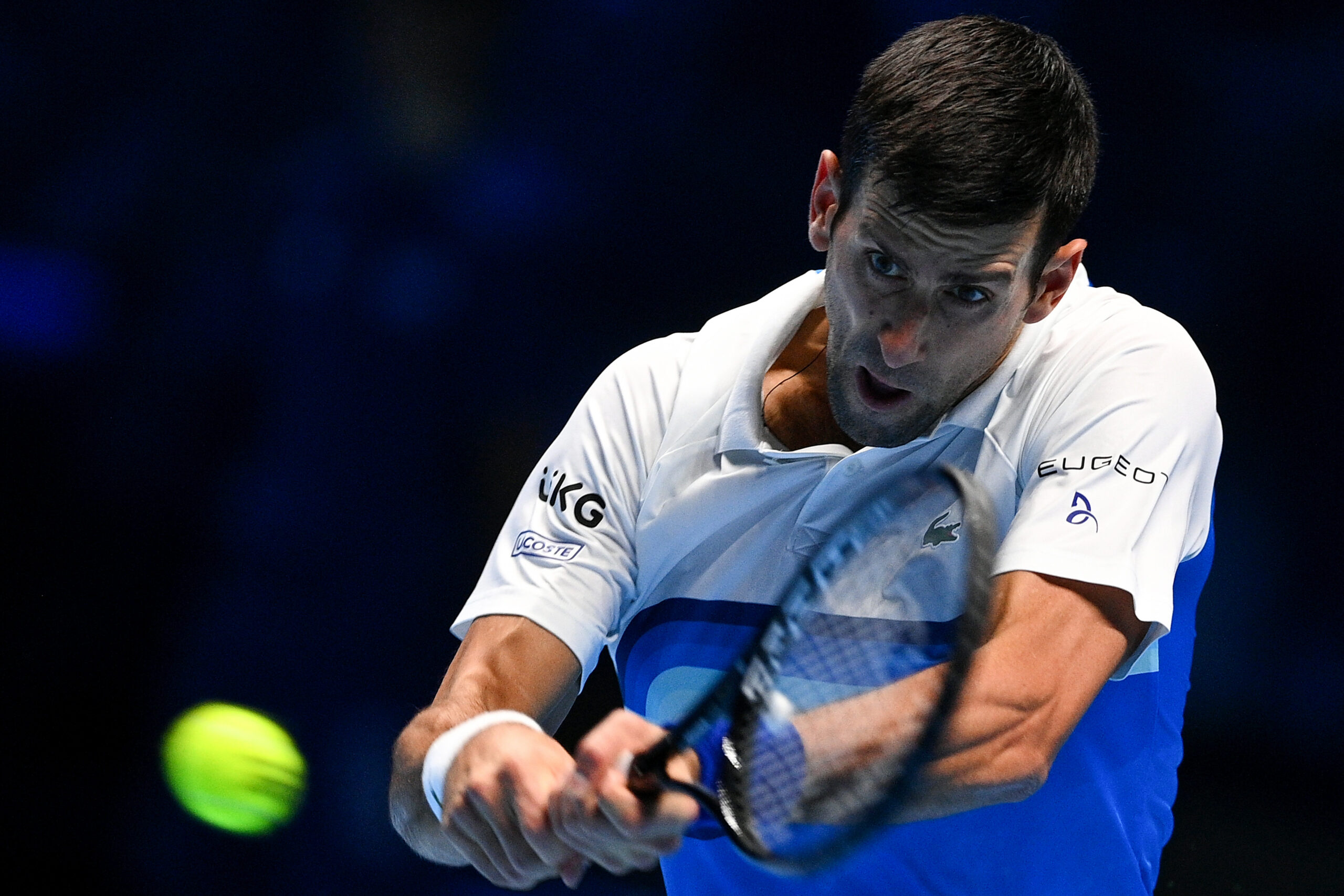 Novak Djokovic se clasificó a las semifinales de Turín. Foto: EFE