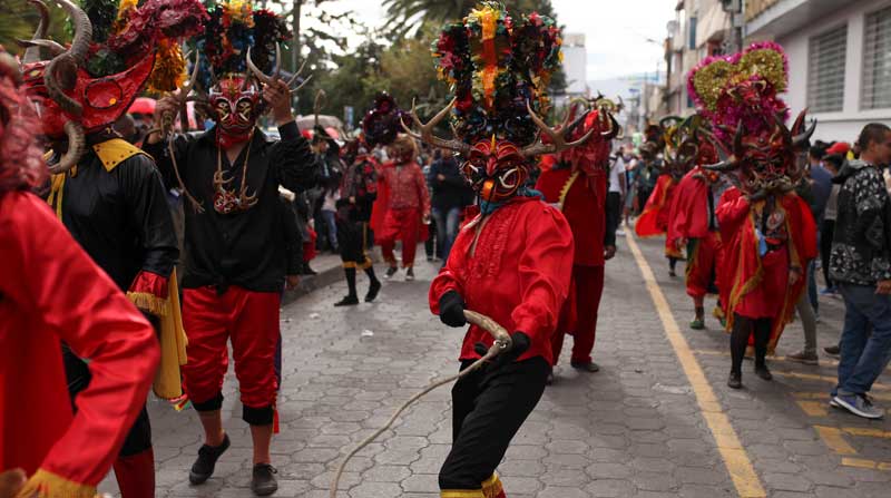 La fiesta de la Diablada Pillareña 2022 fue suspedida. Foto: Archivo / EL COMERCIO