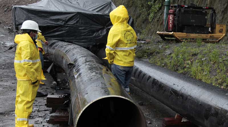 El país cierra con la caída del sector petrolero por los daños en oleoductos. Foto: Archivo / EL COMERCIO