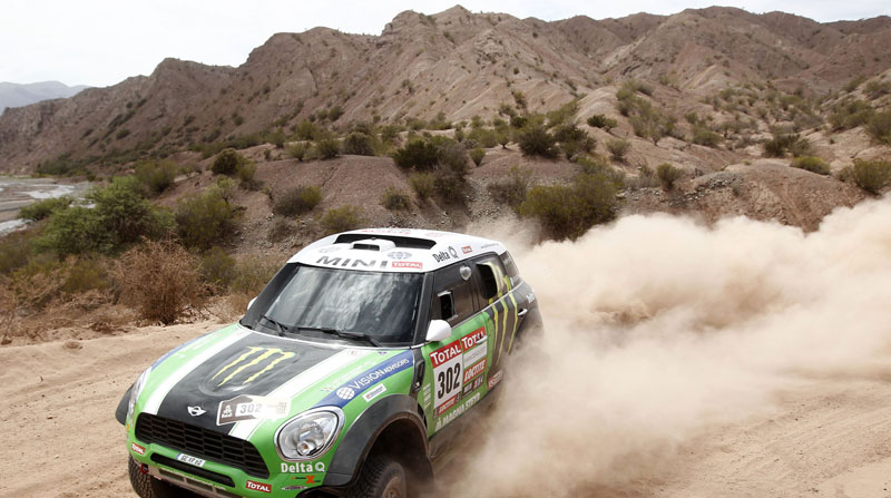 Imagen referencial de una competencia del Rally Dakar. Foto: archivo / Reuters