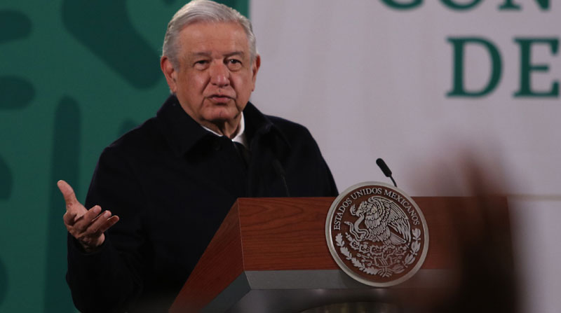 El presidente de México, Manuel López Obrador, aseguró que está por concretarse el tratado de libre comercio con Ecuador. Foto: EFE