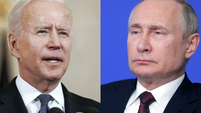 Biden y Putin celebran una reunión virtual la tarde de este martes 7 de diciembre. Foto: redes sociales