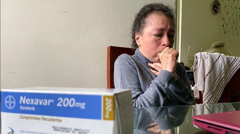 Por suspender su tratamiento el cáncer ha invadido el cuerpo de Paola Valencia, quien ha pasado por 10 cirugías y ya no puede someterse a más. Foto: Patricio Terán / EL COMERCIO.