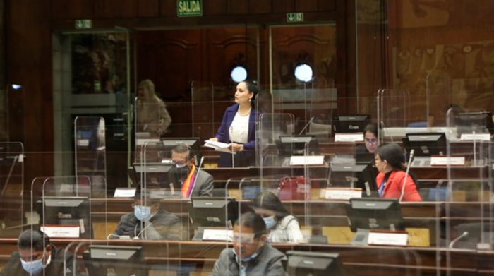 La Asamblea sesionó por tres horas sobre el tema del presupuesto del 2022. / Foto: Cortesía de la Asamblea Nacional