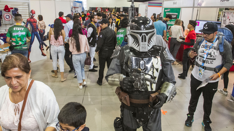 La quinta edición de la Comic Con se realizará el sábado 4 y domingo 5 de diciembre en el Centro de Convenciones de Guayaquil. Foto: Archivo EL COMERCIO