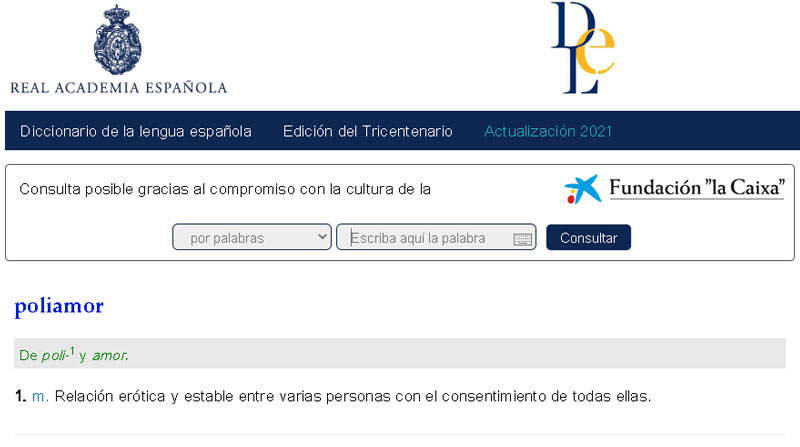 El Diccionario de la Lengua Española incorporó nuevas palabras. Foto: captura de pantalla