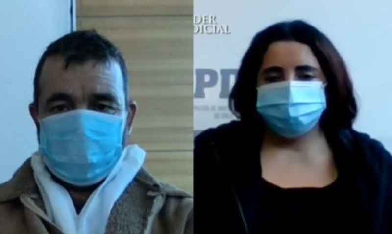Tanto Denisse Llanos, la madre de la joven, como su pareja, Hugo Bustamante, deberán cumplir la máxima pena existente en Chile. Foto: captura