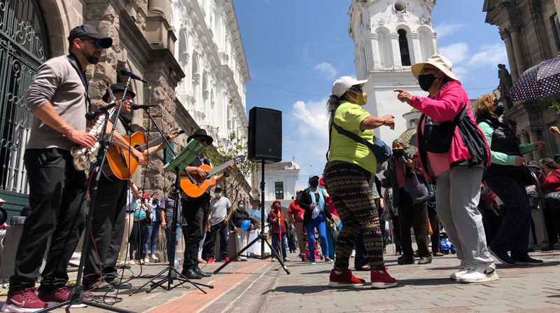 Los eventos por las fiestas de Quito se mantienen hasta este 6 de diciembre, según la agenda establecida por el Municipio. Foto: Diego Pallero/ EL COMERCIO