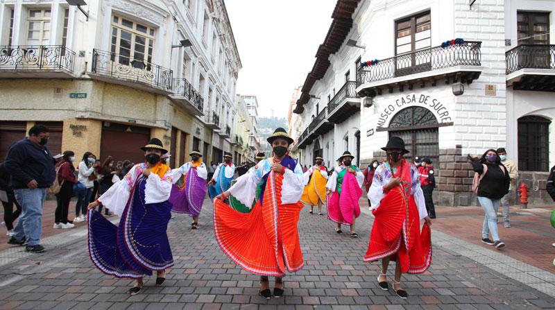 Distintos eventos ha organizado el Municipio para celebrar las fiestas de Quito en este 2021. Foto: Julio Estrella/ EL COMERCIO