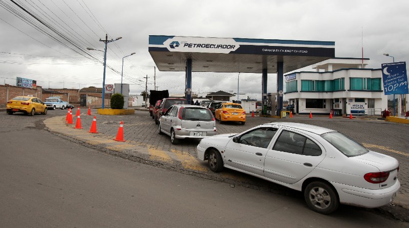 Ecuador congela el precio del combustible el 22 de octubre de 2021. Foto: Archivo EL COMERCIO