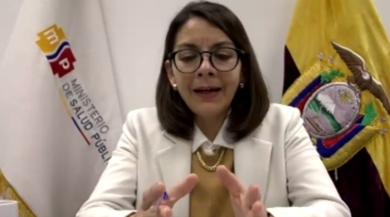 En un conversatorio virtual, la ministra de Salud, Ximena Garzón, dijo que el MSP invertirá alrededor de USD 30 millones.
