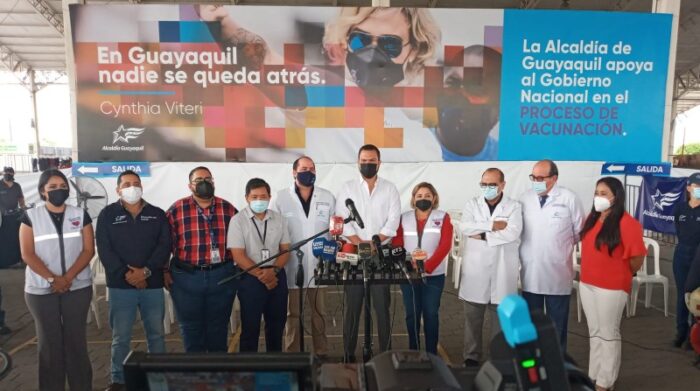 El comportamiento de la variante Ómicron en Guayaquil “es el de un contagio comunitario”, según advirtieron autoridades del Cabildo porteño. Foto: EL COMERCIO