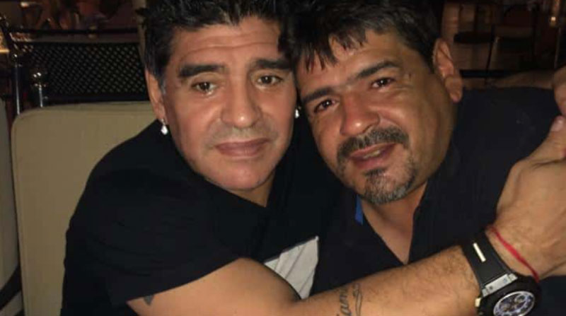 Hugo, hermano de Diego Armando Maradona, falleció un poco más de un año después de la muerte del astro argentino. Foto: YouTube