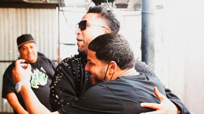 Don Omar junto al fallecido productor Flow la Movie. Foto: Instagram Don Omar