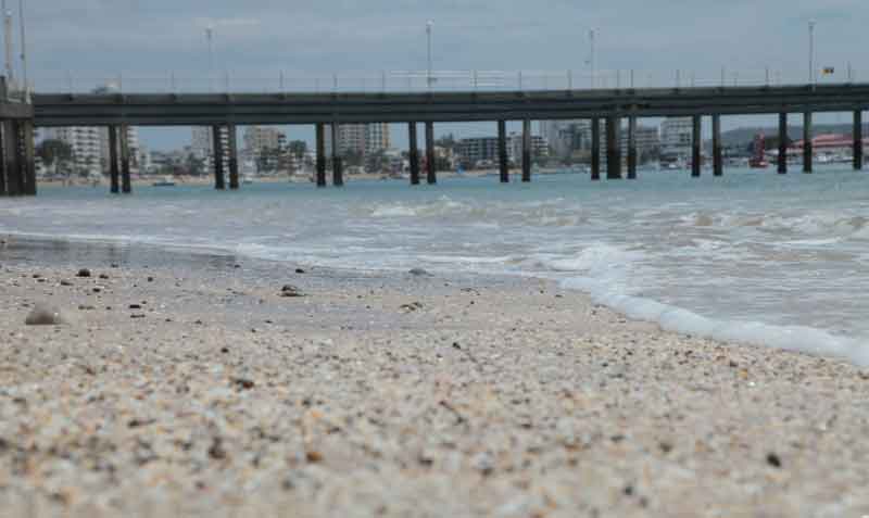 Inocar recalcó que durante los cuatro días todas las playas del país estarán con bandera amarilla a causa de los oleajes, Foto: archivo / EL COMERCIO