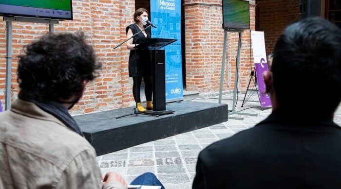 Se presentó la convocatoria para la cuarta edición del Premio Nacional de Artes Mariano Aguilera 2022. Foto: Quito Informa