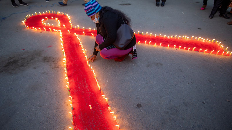 Onusida advierte que en esta década podrían morir 7,7 millones de personas por sida. Foto: EFE