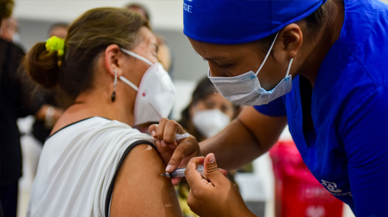 El Ministerio de Salud Pública informó que Guayas y Pichincha son las dos provincias con el mayor número de vacunados.
