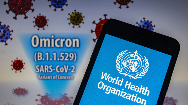 La OMS ha declarado que la variante Ómicron es de riesgo de propagación global "alto". Foto: DPA