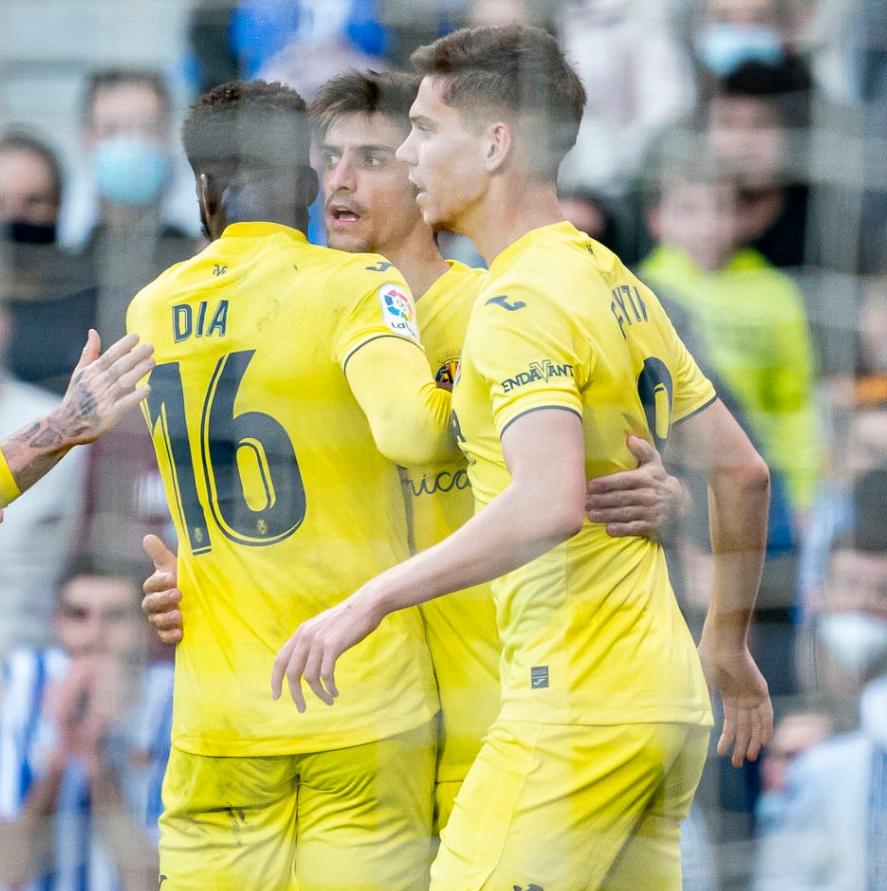 El Villarreal consiguió una victoria importante en la Liga Española, superó 1-3 a Real Sociedad. FOTO: Villarreal CF