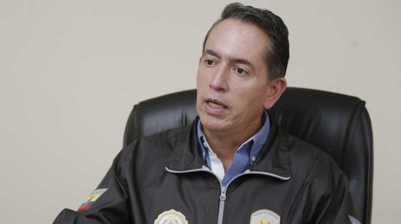 Erick Benítez Director Nacional de Investigación de Muertes Violentas y Desapariciones (DINASED). Foto: Diego Pallero / EL COMERCIO