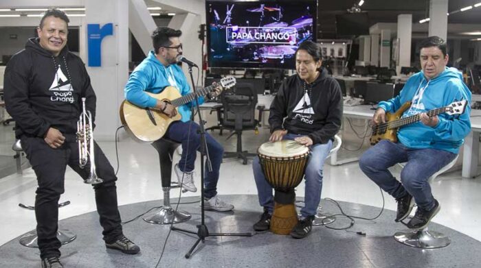 Papá Changó, the fusion band that crossed the border with Negrita 17 years ago, is much more alive than ever.  Photo: Javier Flores / EL Commerceo