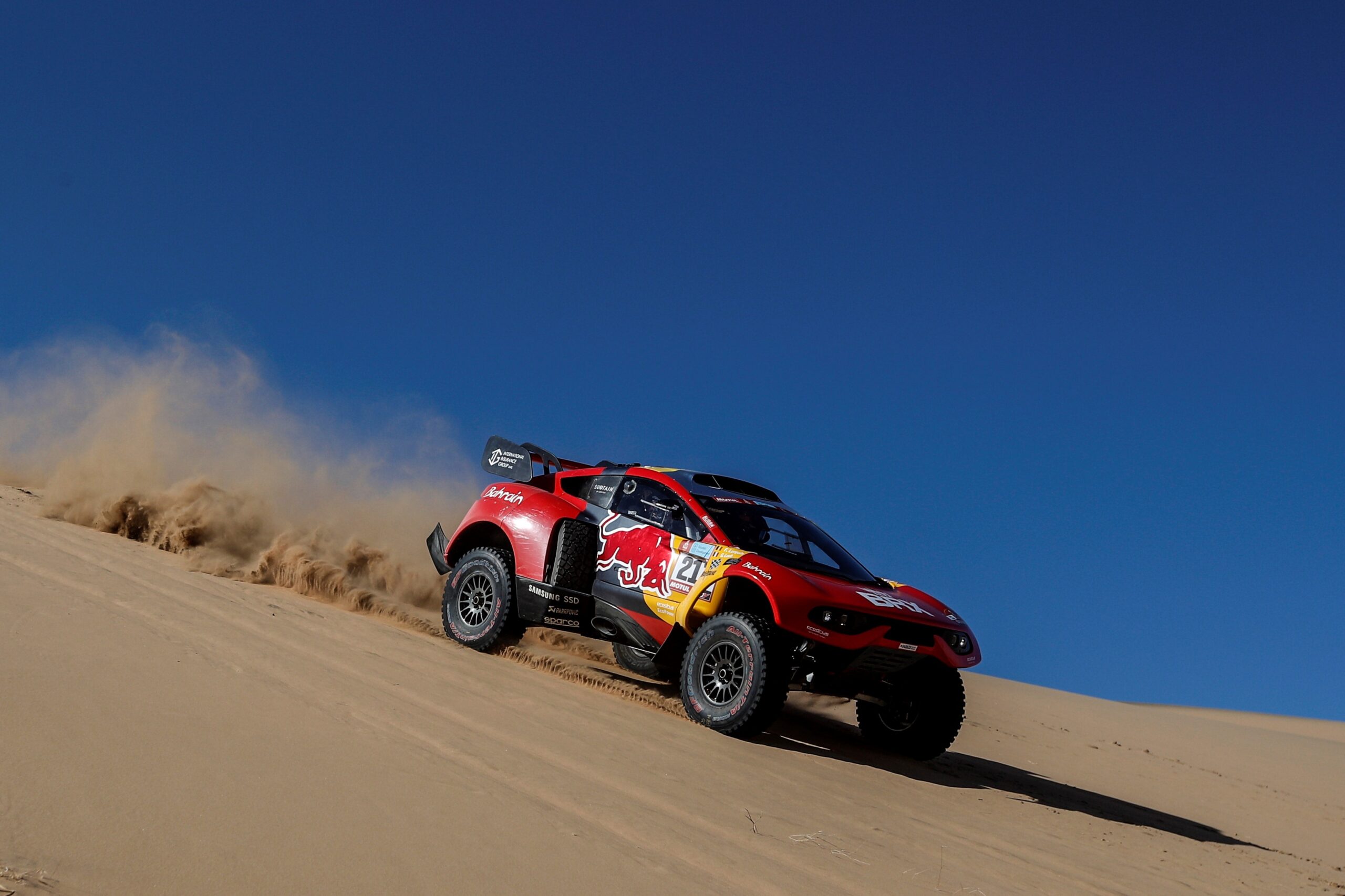 Sébastien Loeb estuvo entre los destacados en el prólogo del Dakar. Foto: EFE