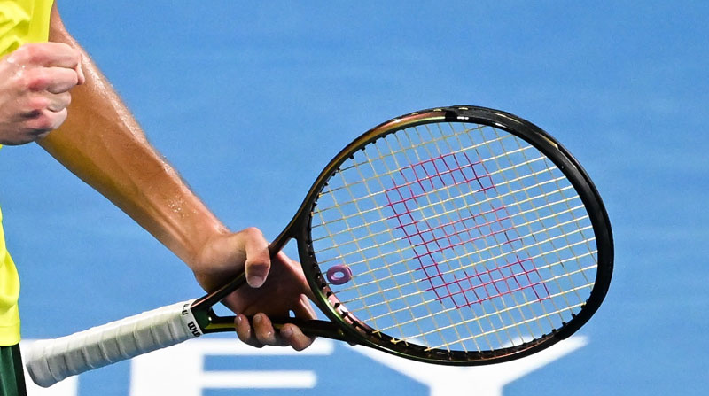 Imagen referencial de un partido de tenis. Foto: EFE