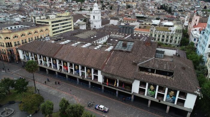 La Alcaldía de Quito liderado actualmente por Santiago Guarderas. Foto: Diego Pallero / El Comercio